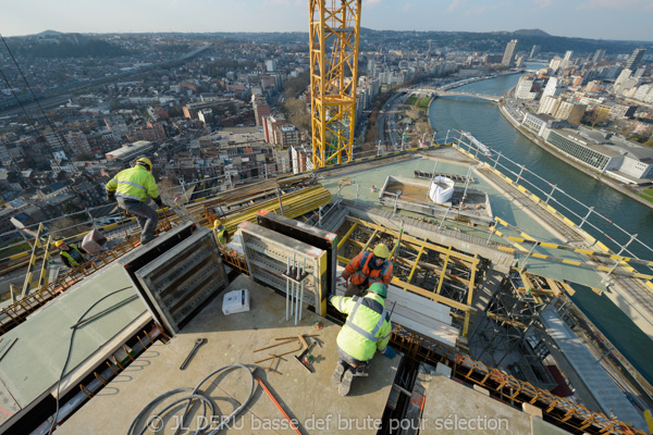 tour des finances à Liège